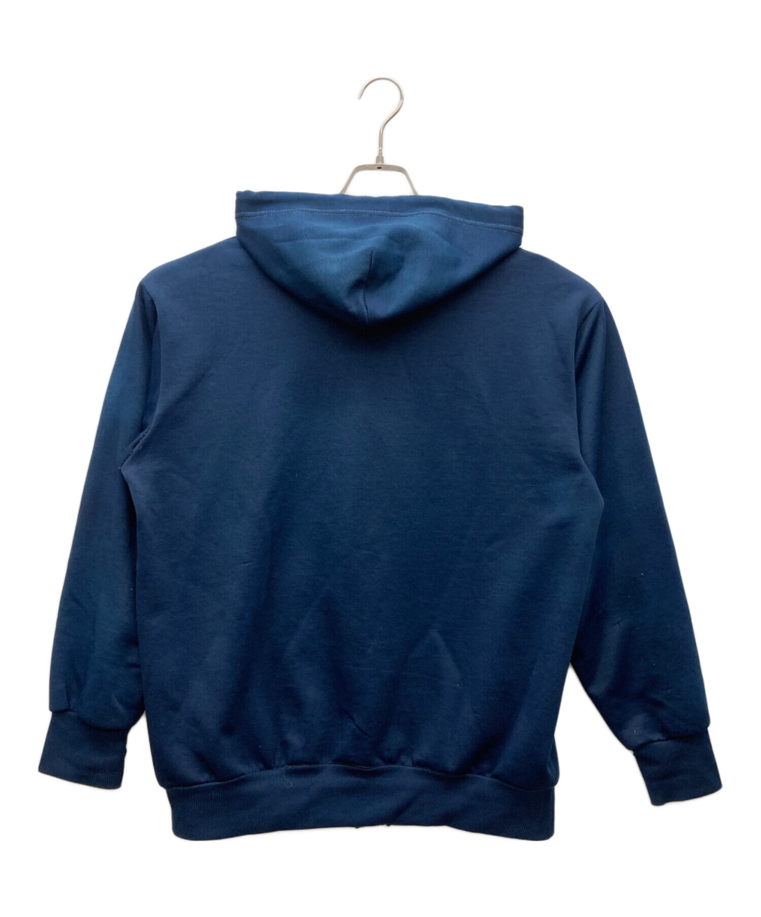 中古・古着通販】USED (ユーズド) ジップパーカー ネイビー サイズ:XL