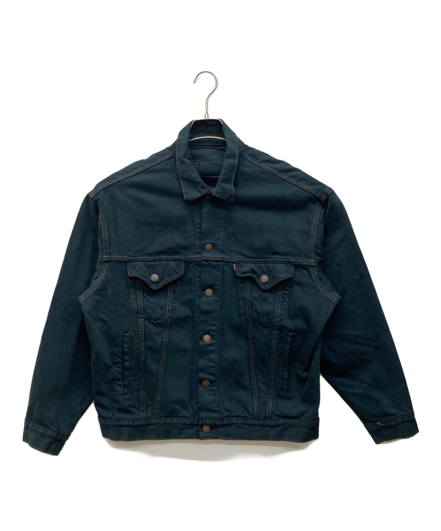 Levi's（リーバイス）ファーストタイプ　デニムジャケット　ネップ　濃紺　古着 中古・古着通販】LEVI'S (リーバイス) デニムジャケット ネイビー