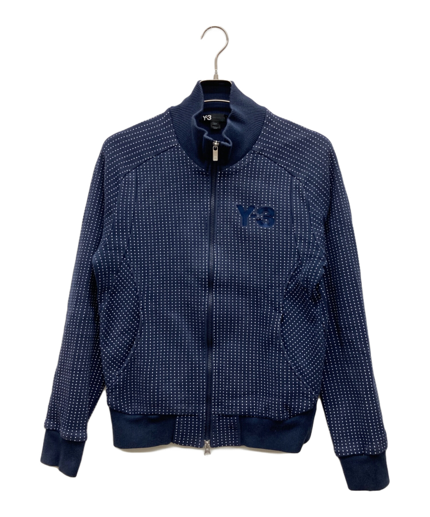 中古・古着通販】Y-3 (ワイスリー) ドットトラックジャケット ネイビー 