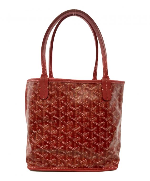 中古・古着通販】GOYARD (ゴヤール) アンジュミニポーチ レッド