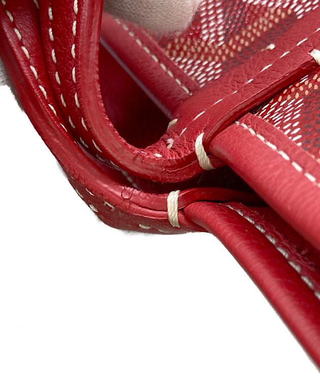 中古・古着通販】GOYARD (ゴヤール) アンジュミニポーチ レッド