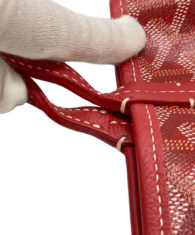 中古・古着通販】GOYARD (ゴヤール) アンジュミニポーチ レッド