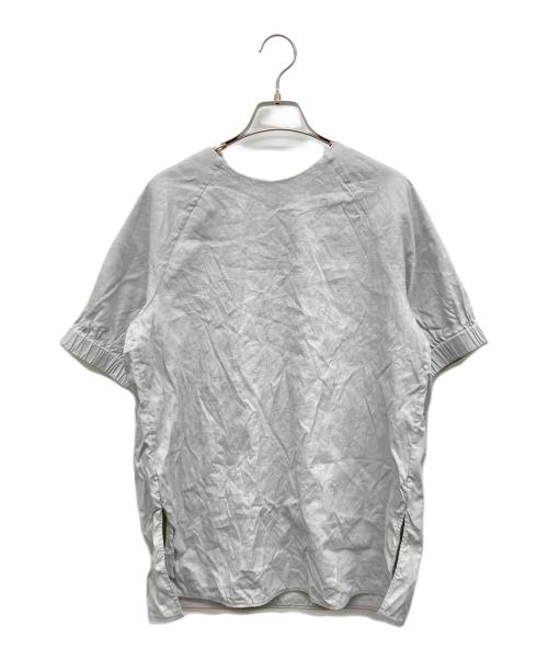 Theory Luxe ブラウス 新品タグ付き 38 シルバーグレー今期 中古・古着通販】theory luxe (セオリーリュクス) 半袖ブラウス グレー