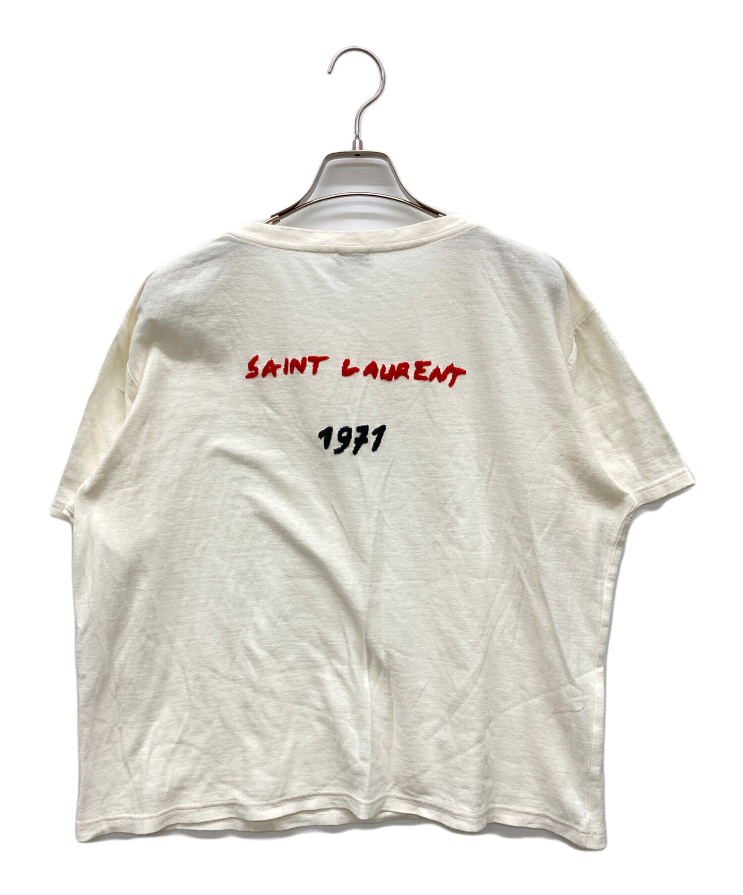 中古・古着通販】Saint Laurent Paris (サンローランパリ) Tシャツ 