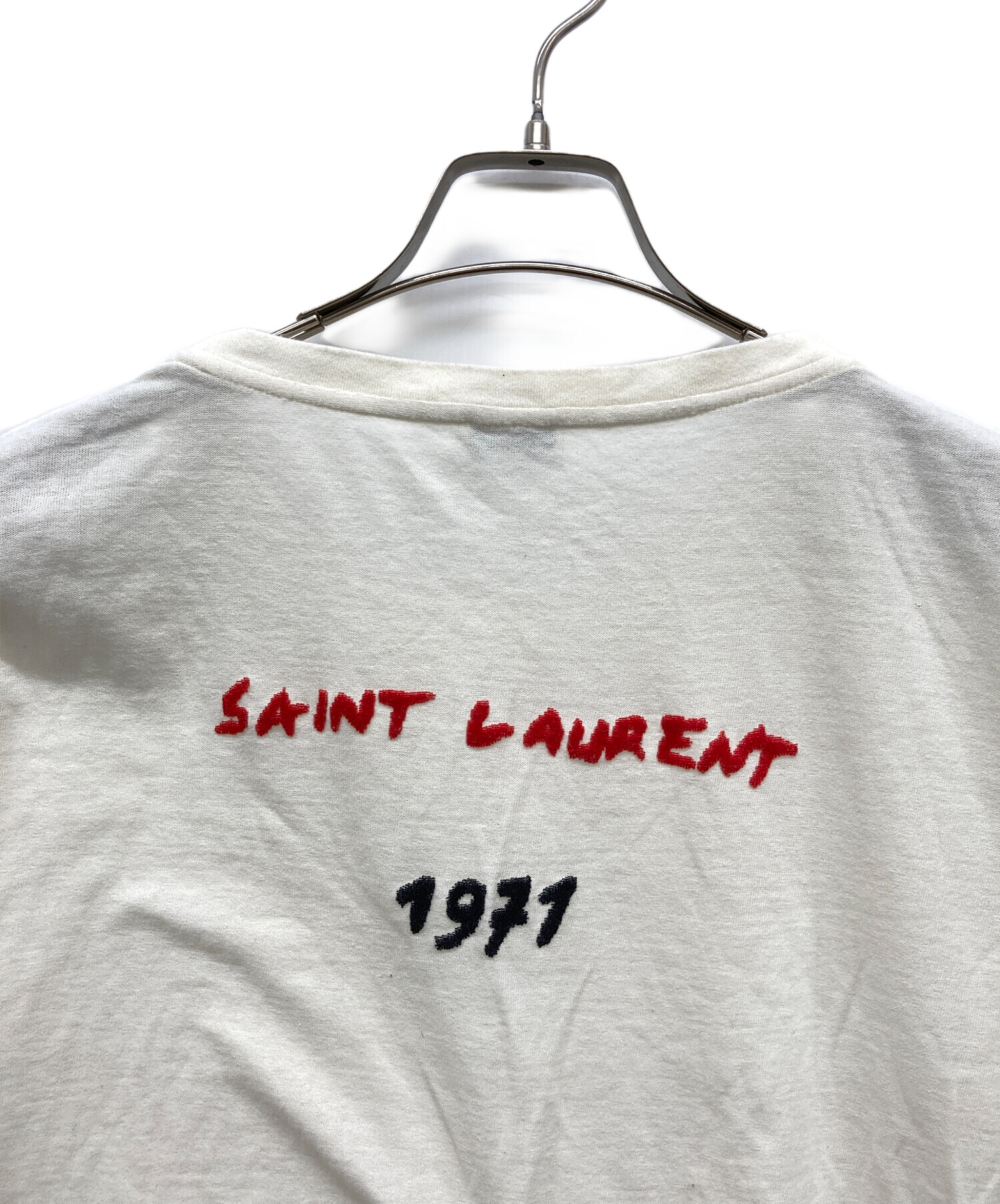 中古・古着通販】Saint Laurent Paris (サンローランパリ) Tシャツ 