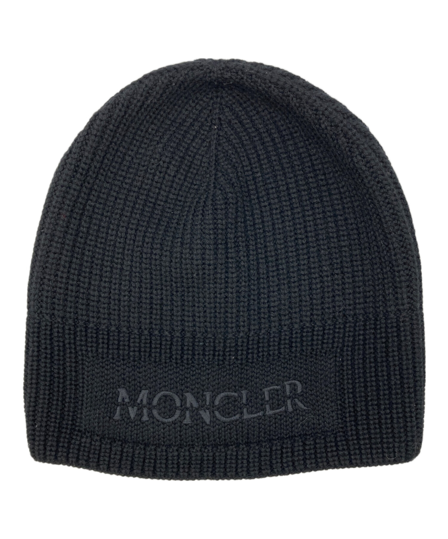 SALE☆Moncler モンクレール ニット帽 新品 未使用 タグ付 ブラック