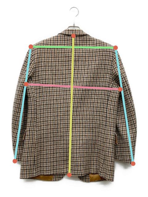 中古・古着通販】Harris Tweed (ハリスツイード) 千鳥格子テーラード