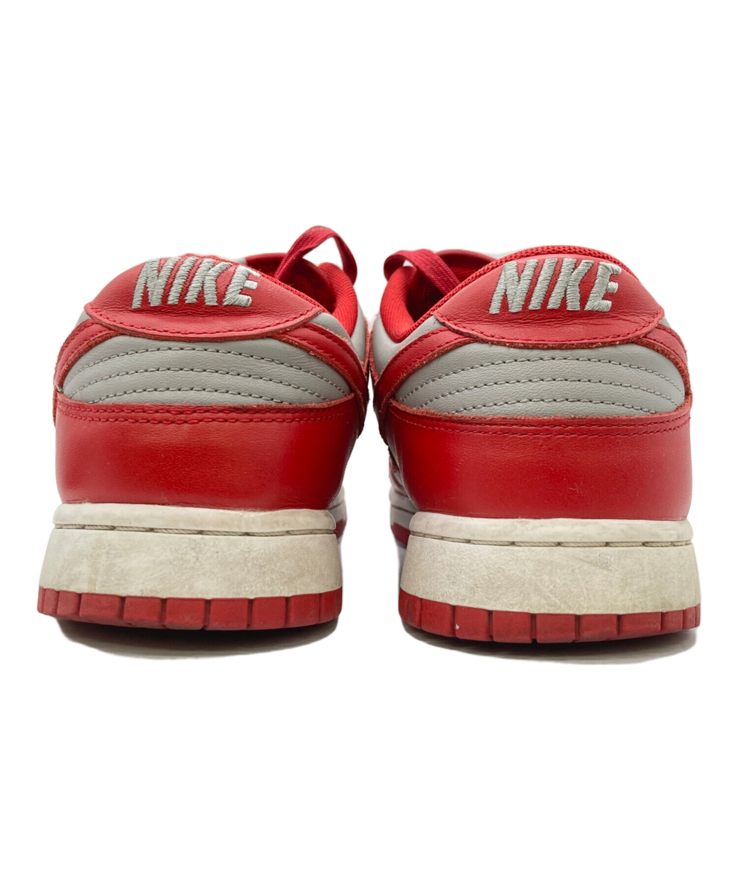 中古・古着通販】NIKE (ナイキ) DUNK LOW RETRO レッド×グレー サイズ