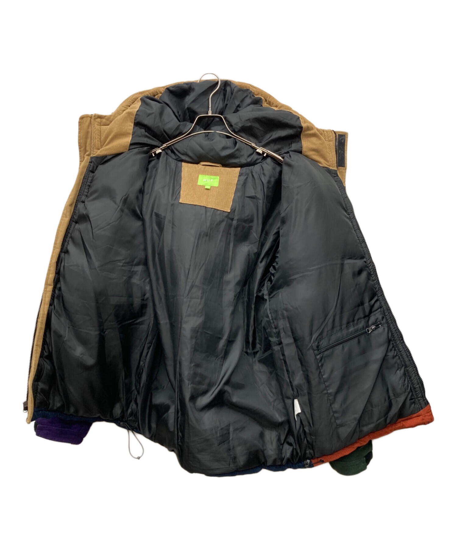 中古・古着通販】HUF (ハフ) ANGLIN CORD INSULATED JACKET マルチ 