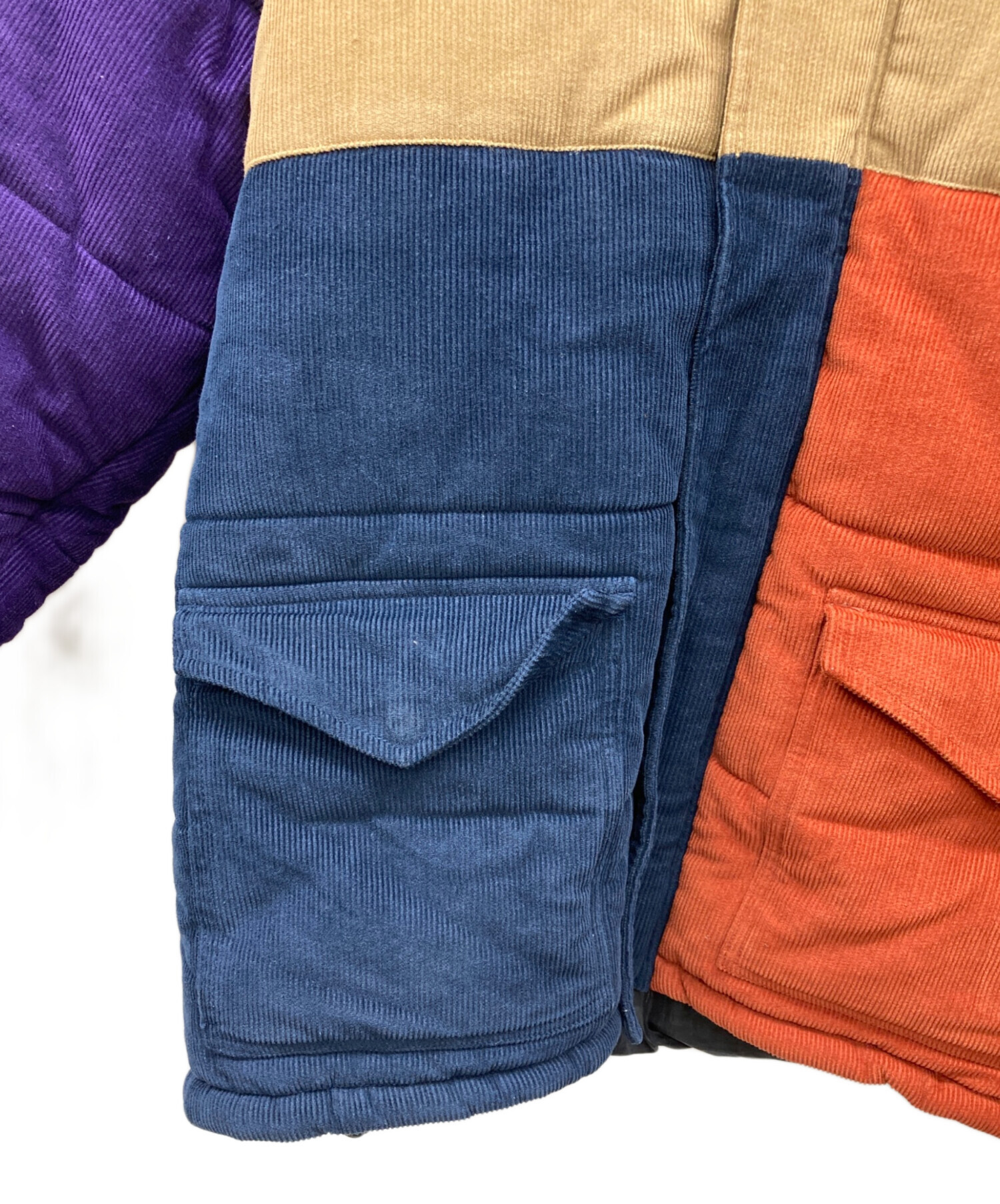 中古・古着通販】HUF (ハフ) ANGLIN CORD INSULATED JACKET マルチ 