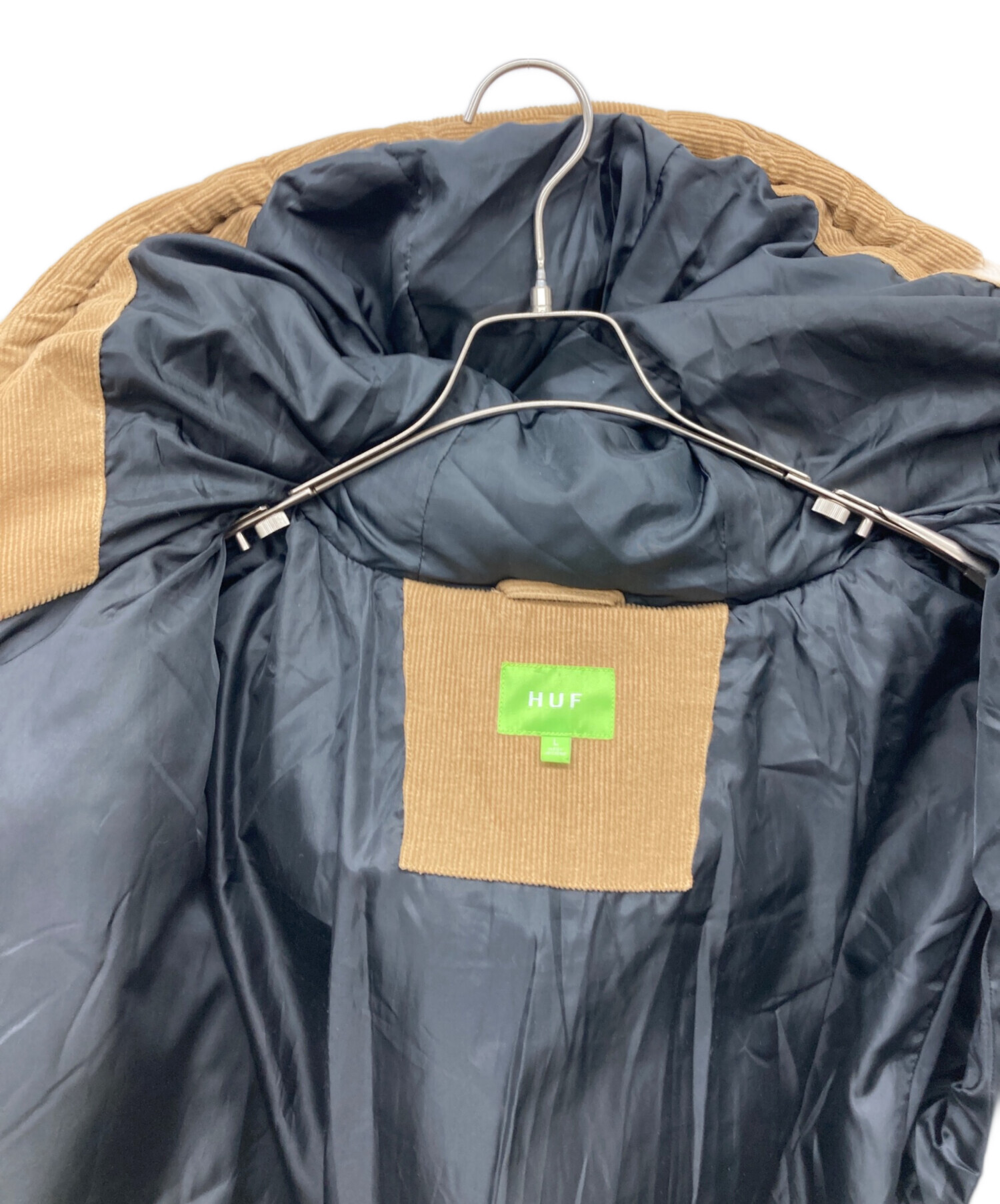 中古・古着通販】HUF (ハフ) ANGLIN CORD INSULATED JACKET マルチ 