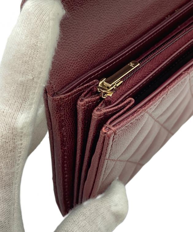 中古・古着通販】CHANEL (シャネル) マトラッセキャビアスキンフラップ