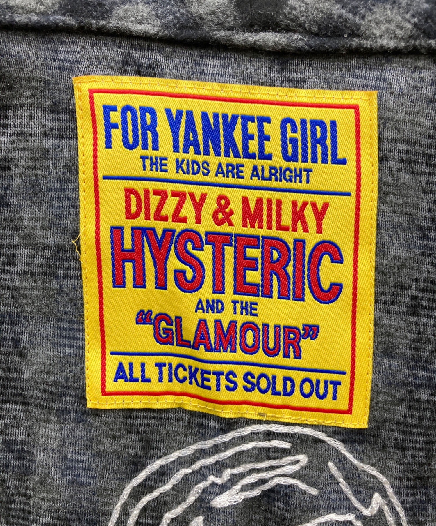 中古・古着通販】Hysteric Glamour (ヒステリックグラマー) GIRL刺繍