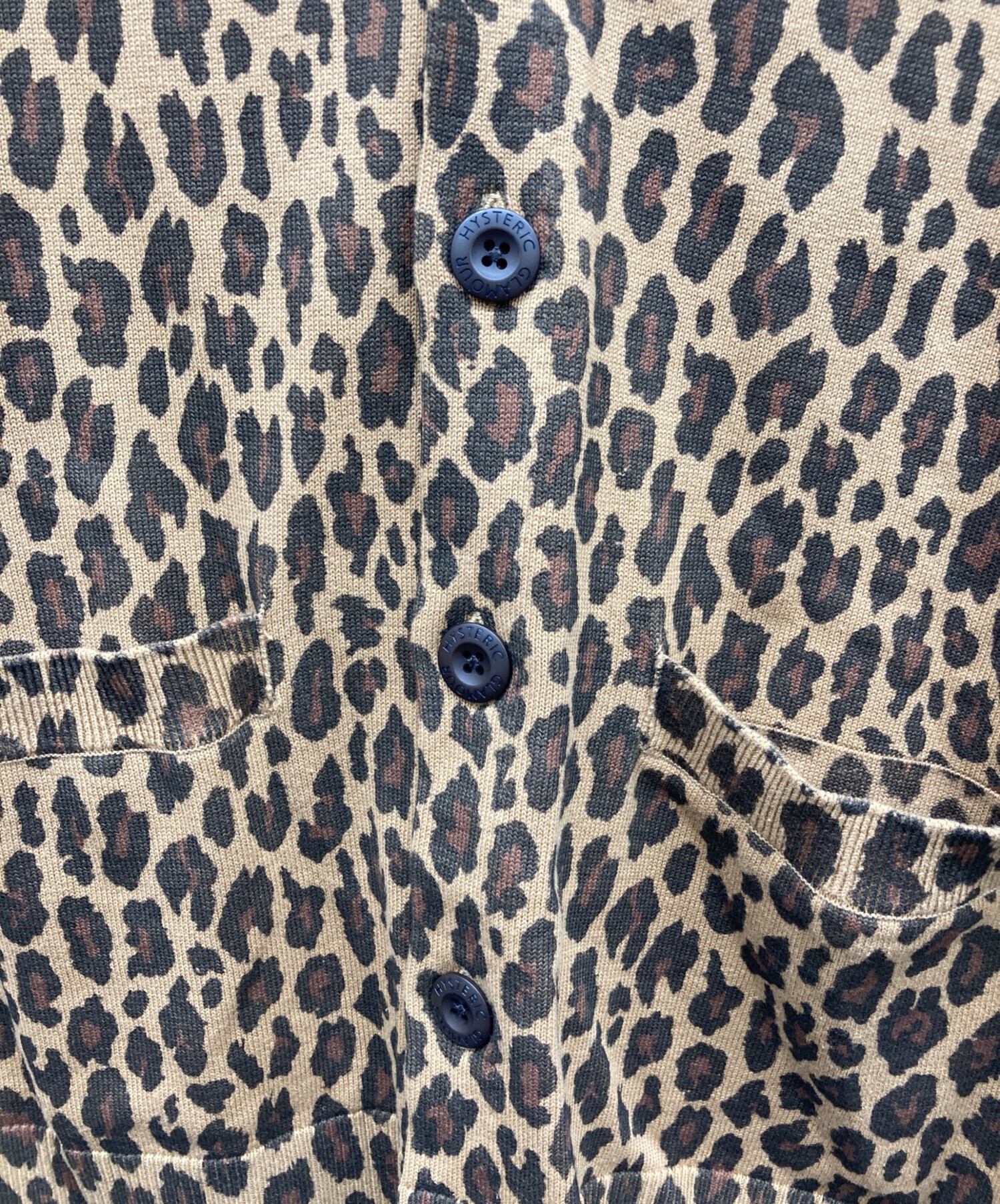 HYSTERIC GLAMOUR レオパードカーディガン HYSTERIC GLAMOUR（ヒステリックグラマー） レオパード カーディガン