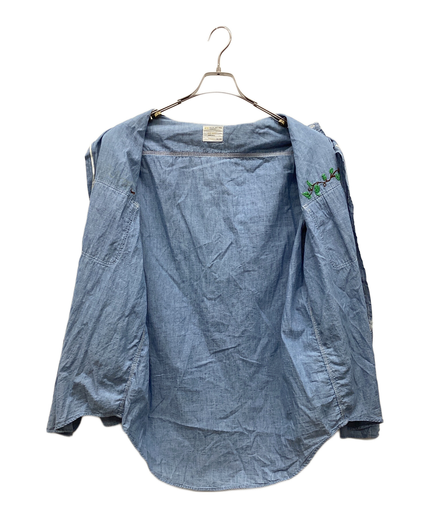 中古・古着通販】BIG MAC (ビッグマック) シャンブレーシャツ スカイ