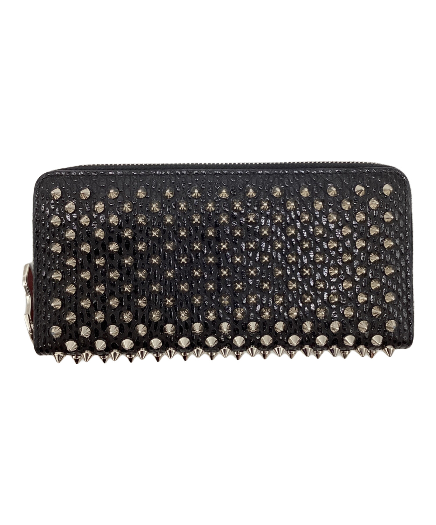 Christian Louboutin スタッズ長財布 中古・古着通販】Christian Louboutin (クリスチャン・ルブタン