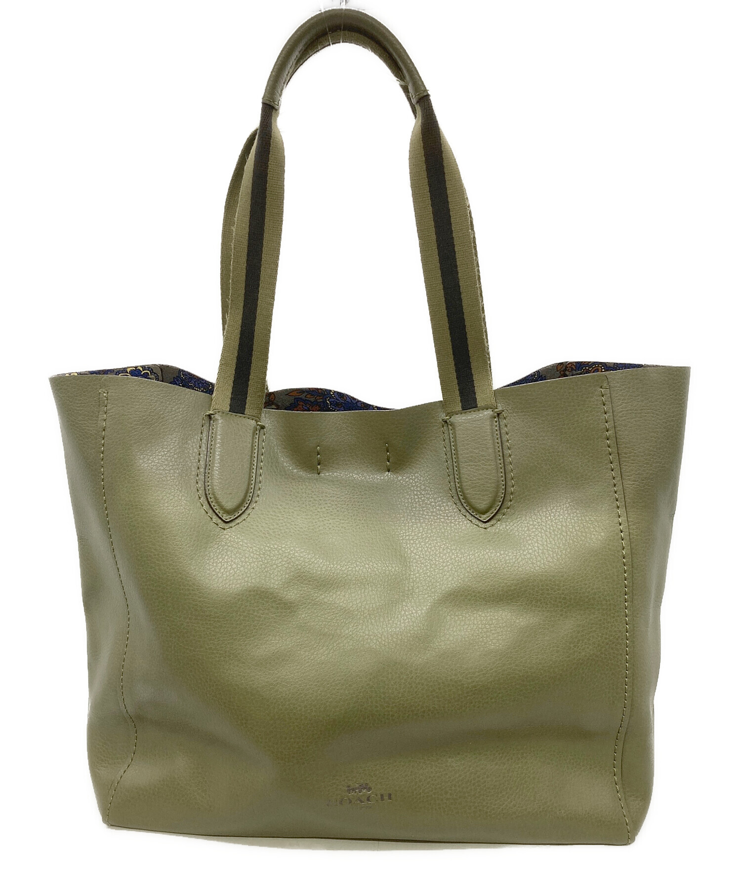 中古・古着通販】COACH (コーチ) フローラルラージダービートート