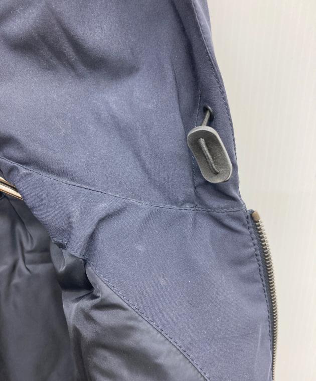 中古・古着通販】PRADA (プラダ) フーデッドナイロンベスト ネイビー