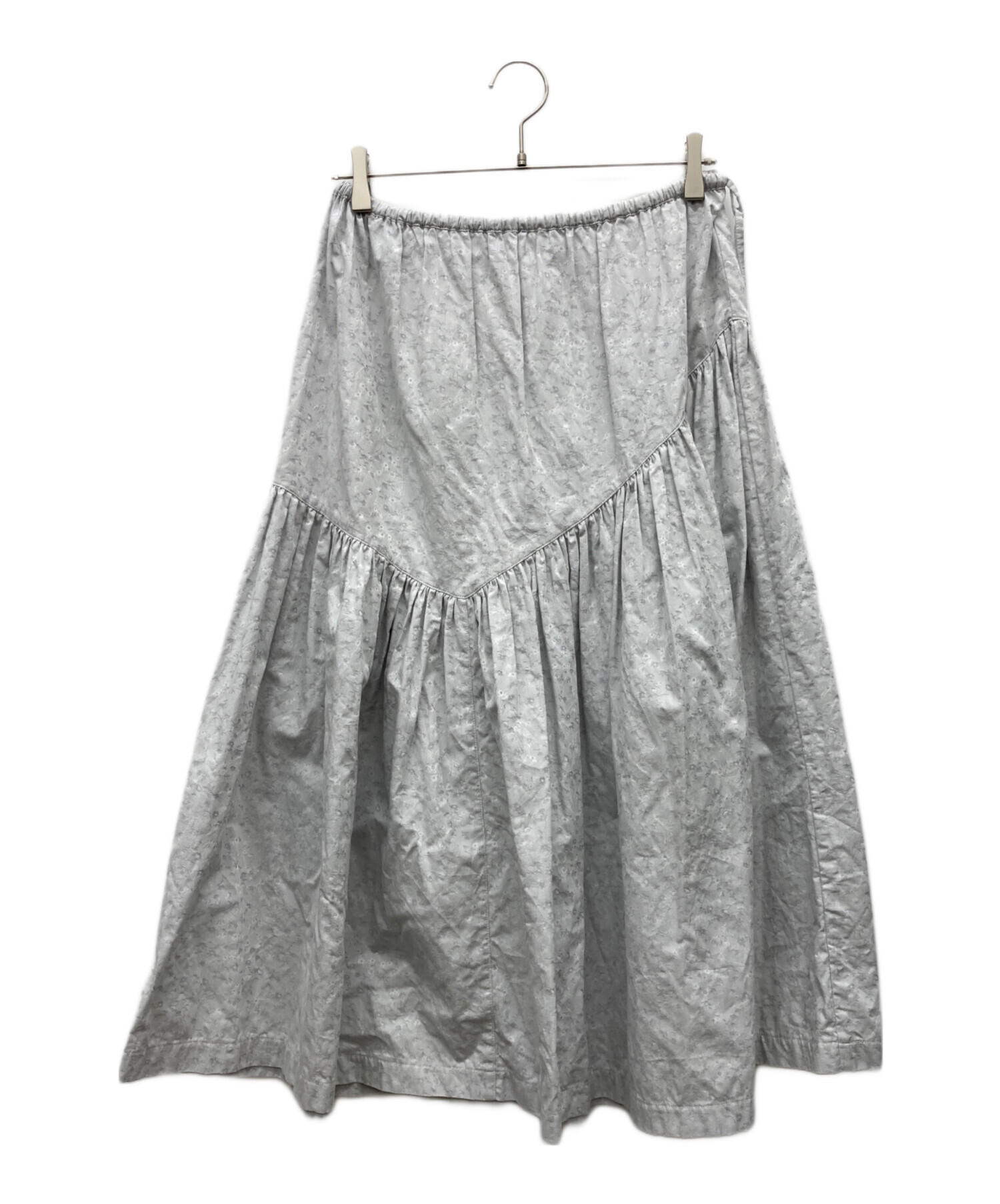 中古・古着通販】machatt (マチャット) フラワースカート グレー
