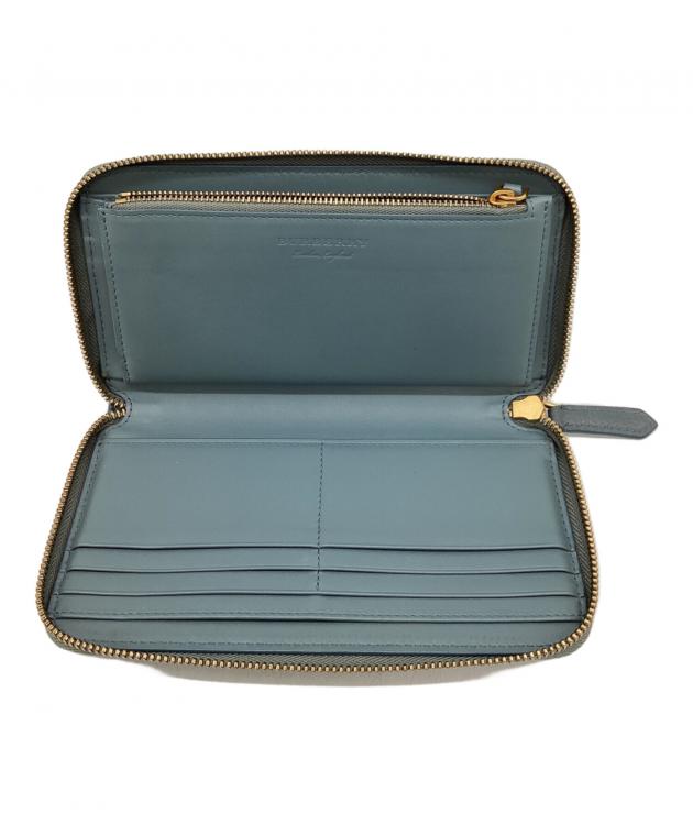 中古・古着通販】BURBERRY (バーバリー) ラウンドファスナー財布