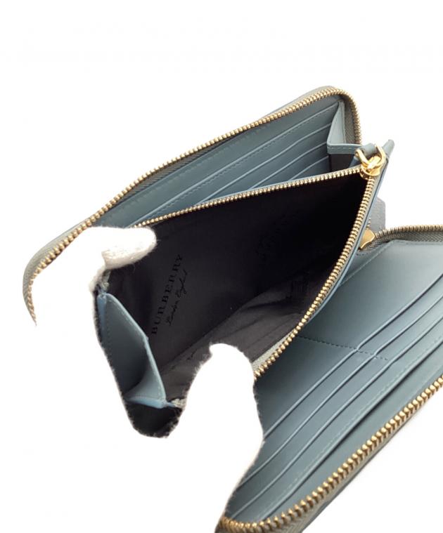 中古・古着通販】BURBERRY (バーバリー) ラウンドファスナー財布