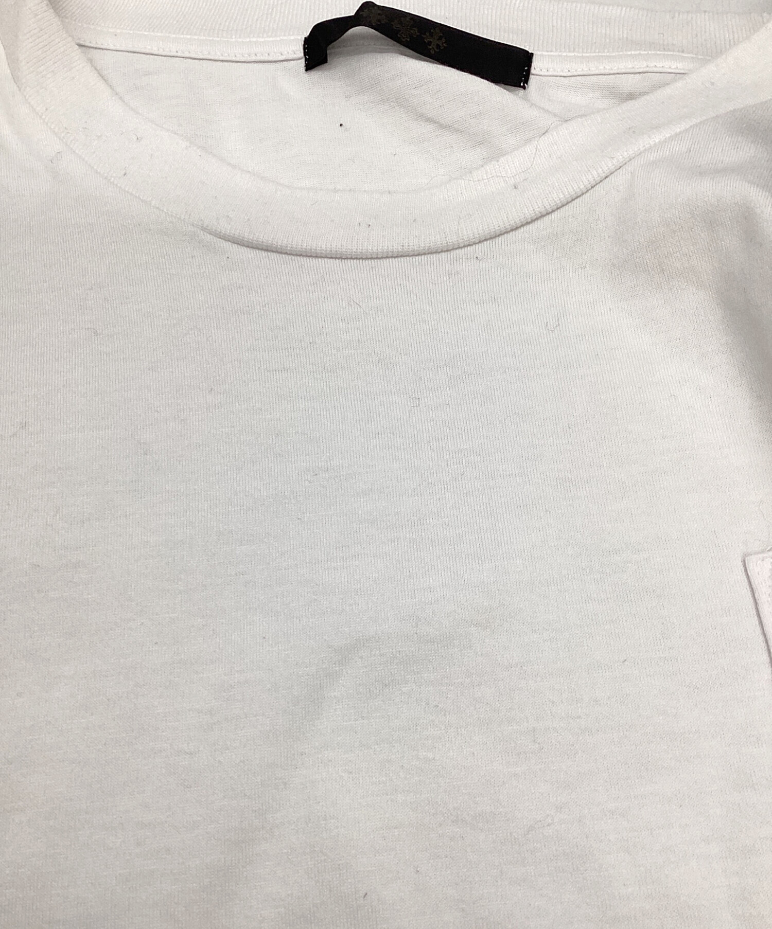 中古・古着通販】TATRAS (タトラス) ポケットロゴTシャツ ホワイト