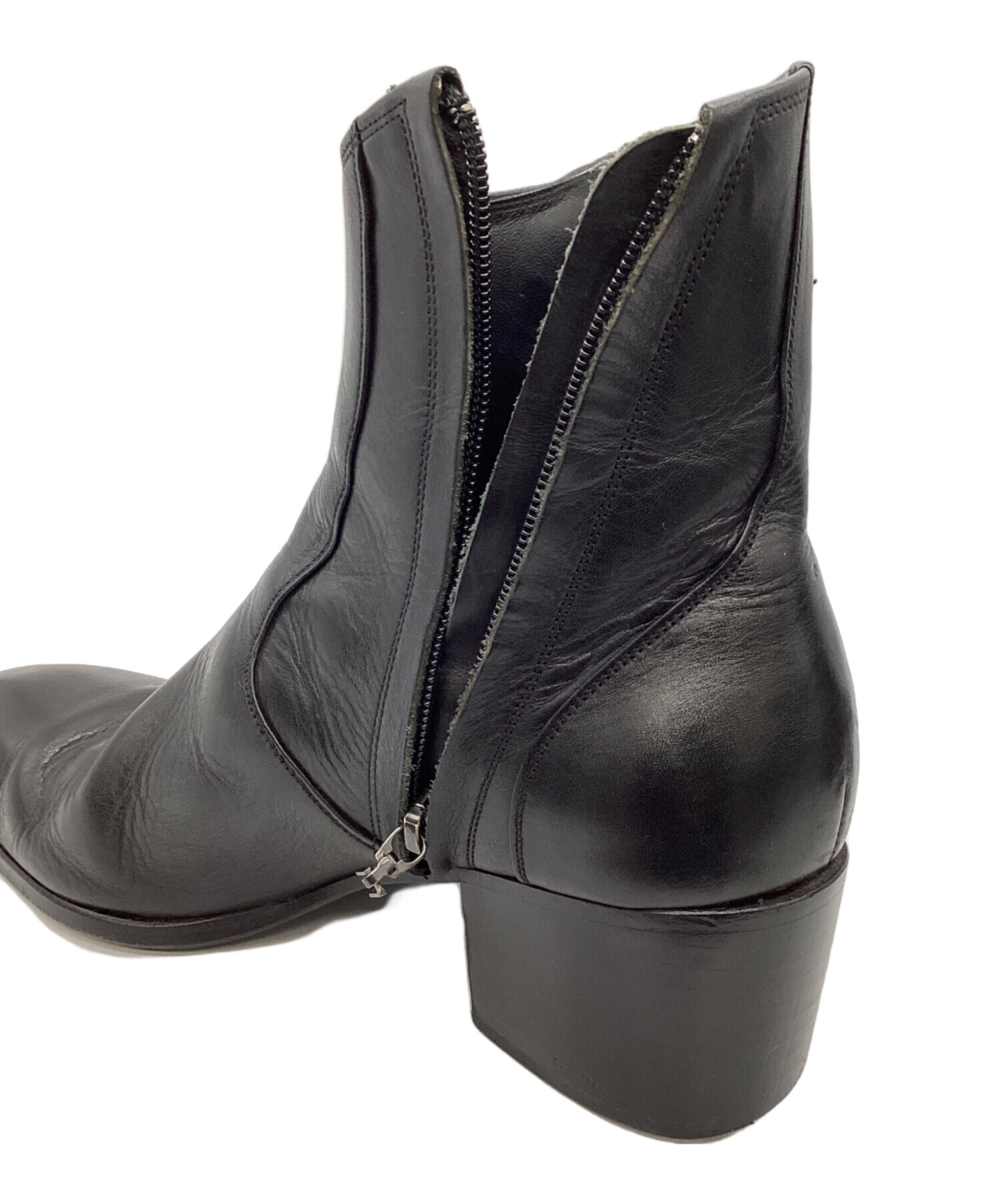 GalaabenD ヒールブーツ M 中古・古着通販】Galaabend (ガラアーベント) グレンソンキップレザー