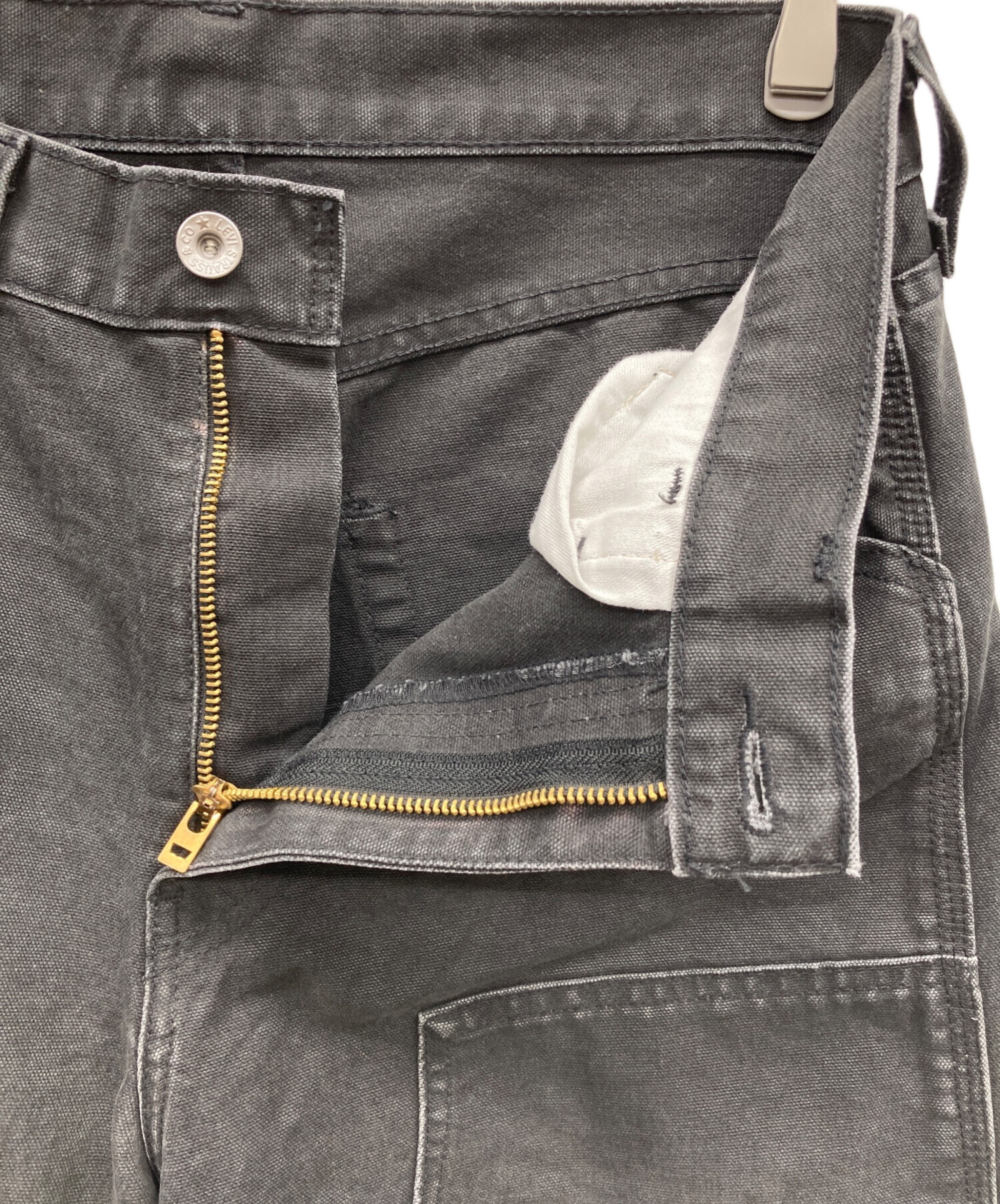 リーバイスレッド　ペインターパンツ　W30 美品 中古・古着通販】LEVI'S (リーバイス) ペインターパンツ ブラック