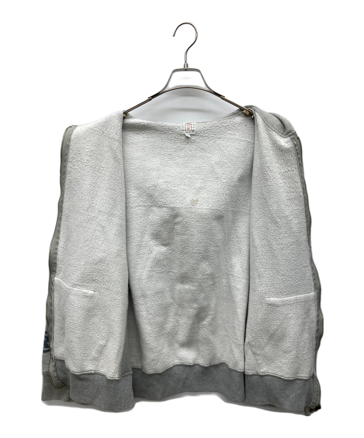 アベイシングエイプ ジップパーカー Lサイズ 中古・古着通販】A BATHING APE (ア ベイシング エイプ) ジップ