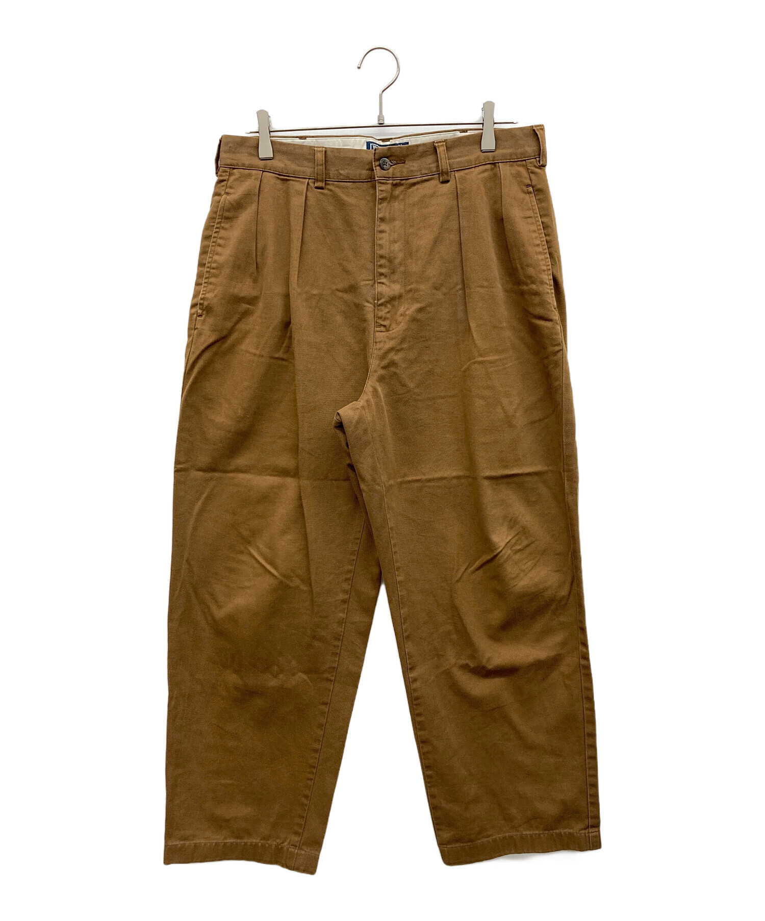 古着◎Polo by Ralph Lauren ポロチノ ブラウン 33/30 Ralph Lauren】ラルフローレン チノパン ポロチノ ブラウン W33 L30