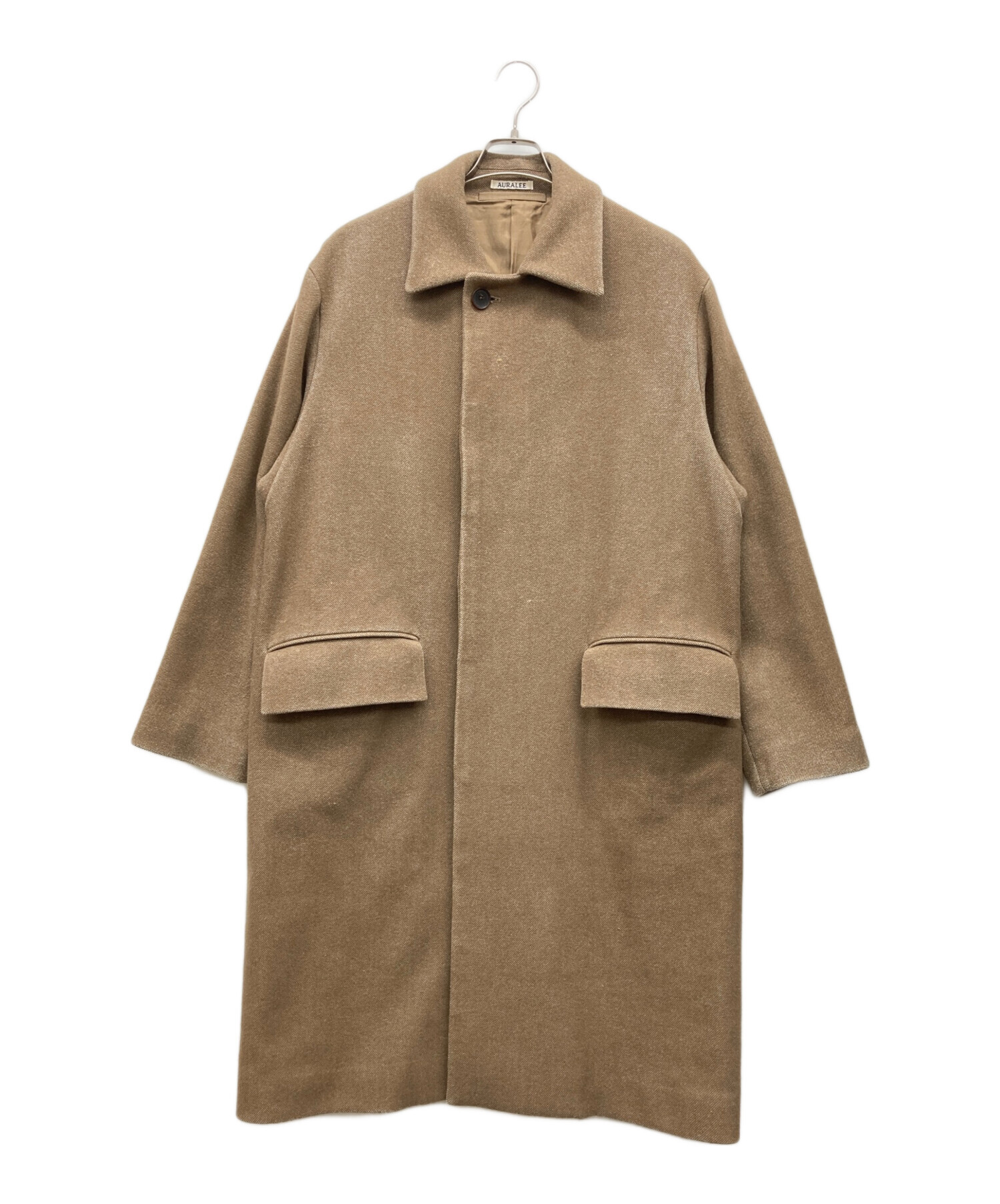 中古・古着通販】AURALEE (オーラリー) WOOL SILK MELTON DUFFLE COAT