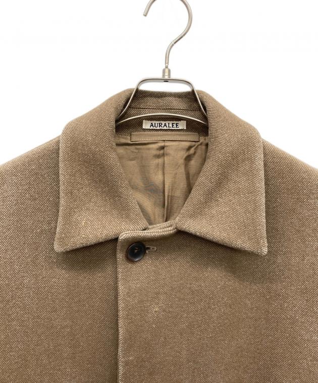中古・古着通販】AURALEE (オーラリー) WOOL SILK MELTON DUFFLE COAT