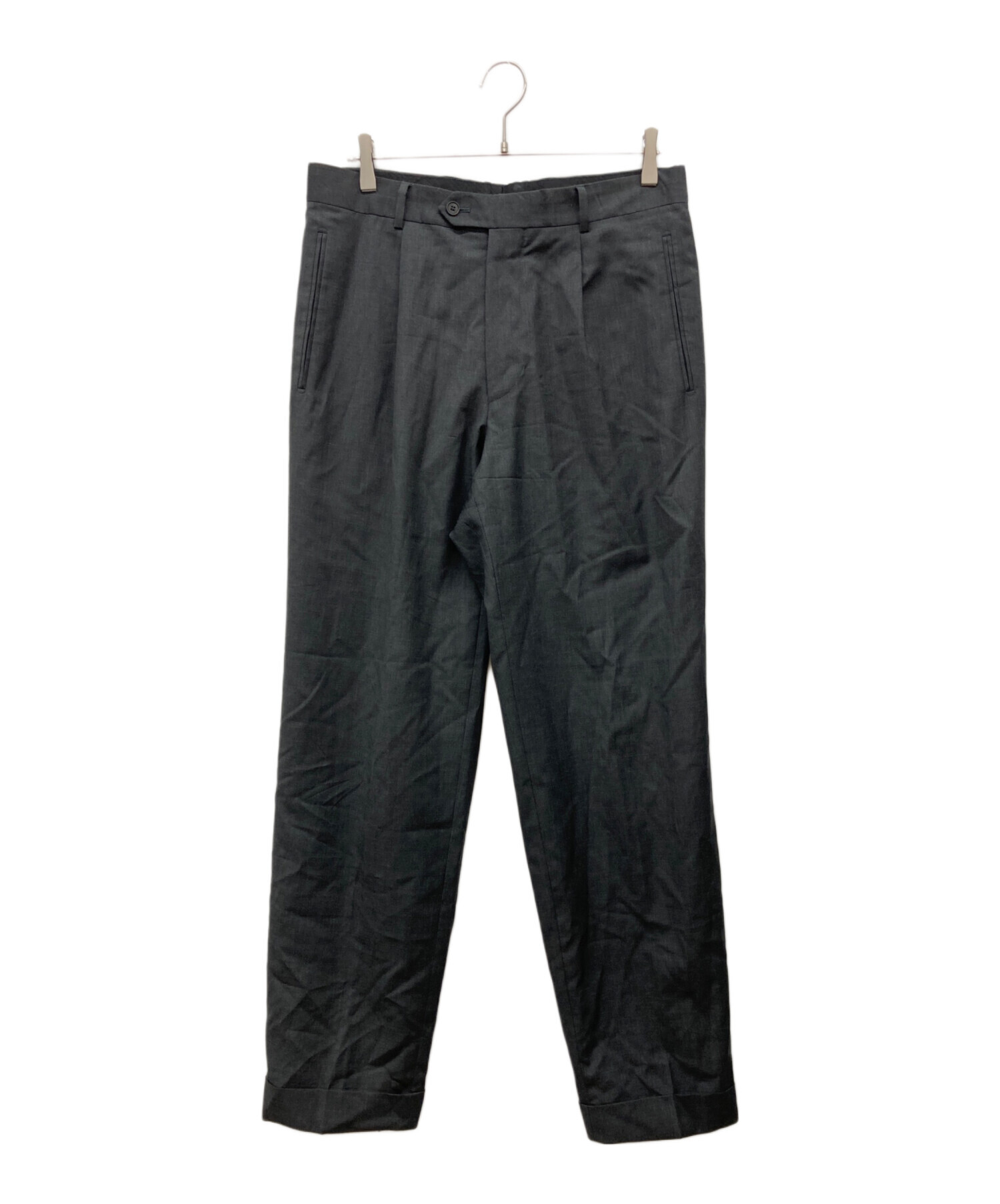 中古・古着通販】HUGO BOSS (ヒューゴ ボス) スラックス グレー サイズ