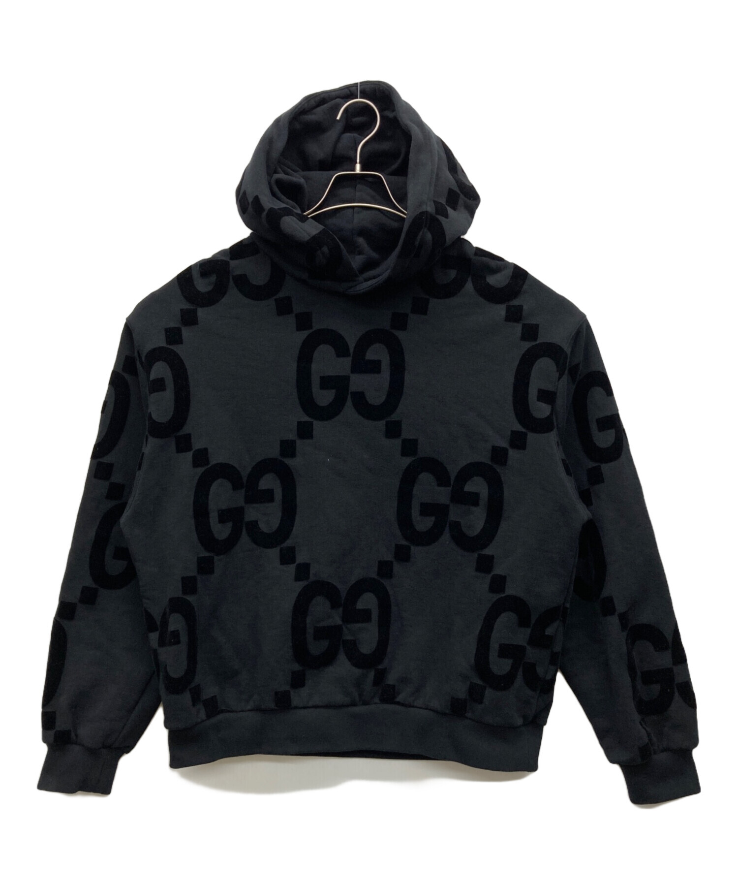 中古・古着通販】GUCCI (グッチ) パーカー ブラック サイズ:S(175/92A