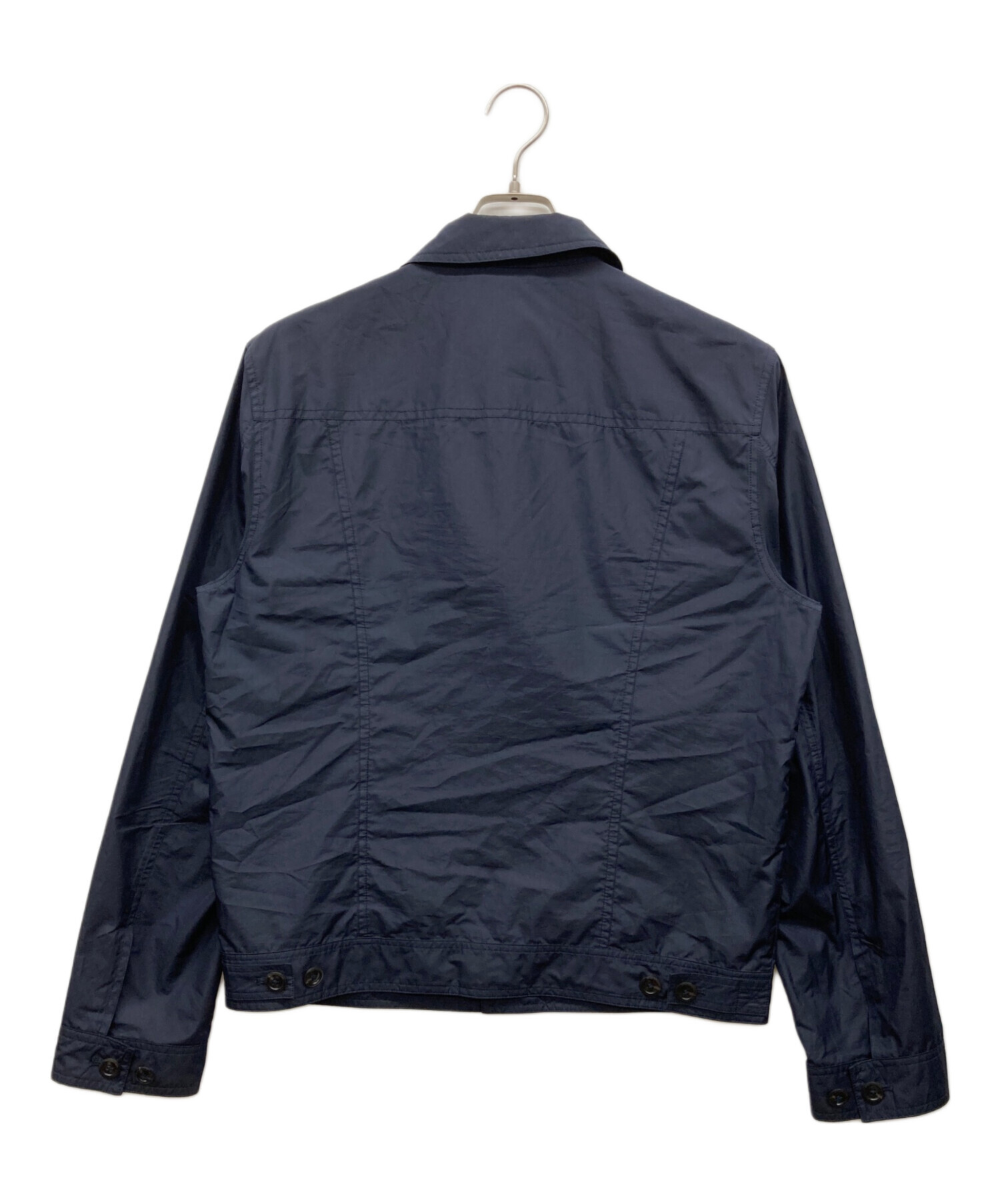 archive ARMANI JEANS レザートラッカージャケット オールド イタリア製 ARMANI JEANS アルマーニジーンズ 裏ウール