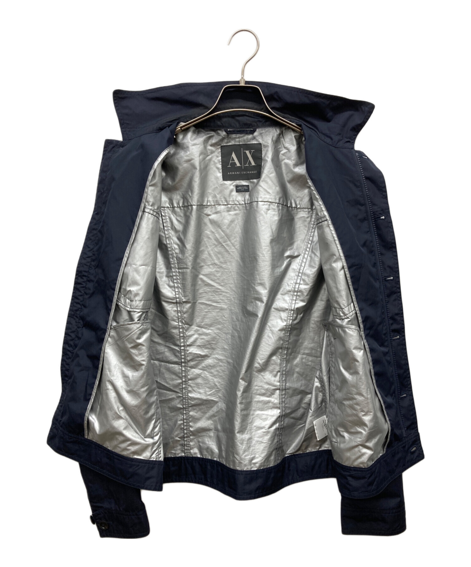 archive ARMANI JEANS レザートラッカージャケット Armani Jeans 30th Anniversary Leather Jacket size medium