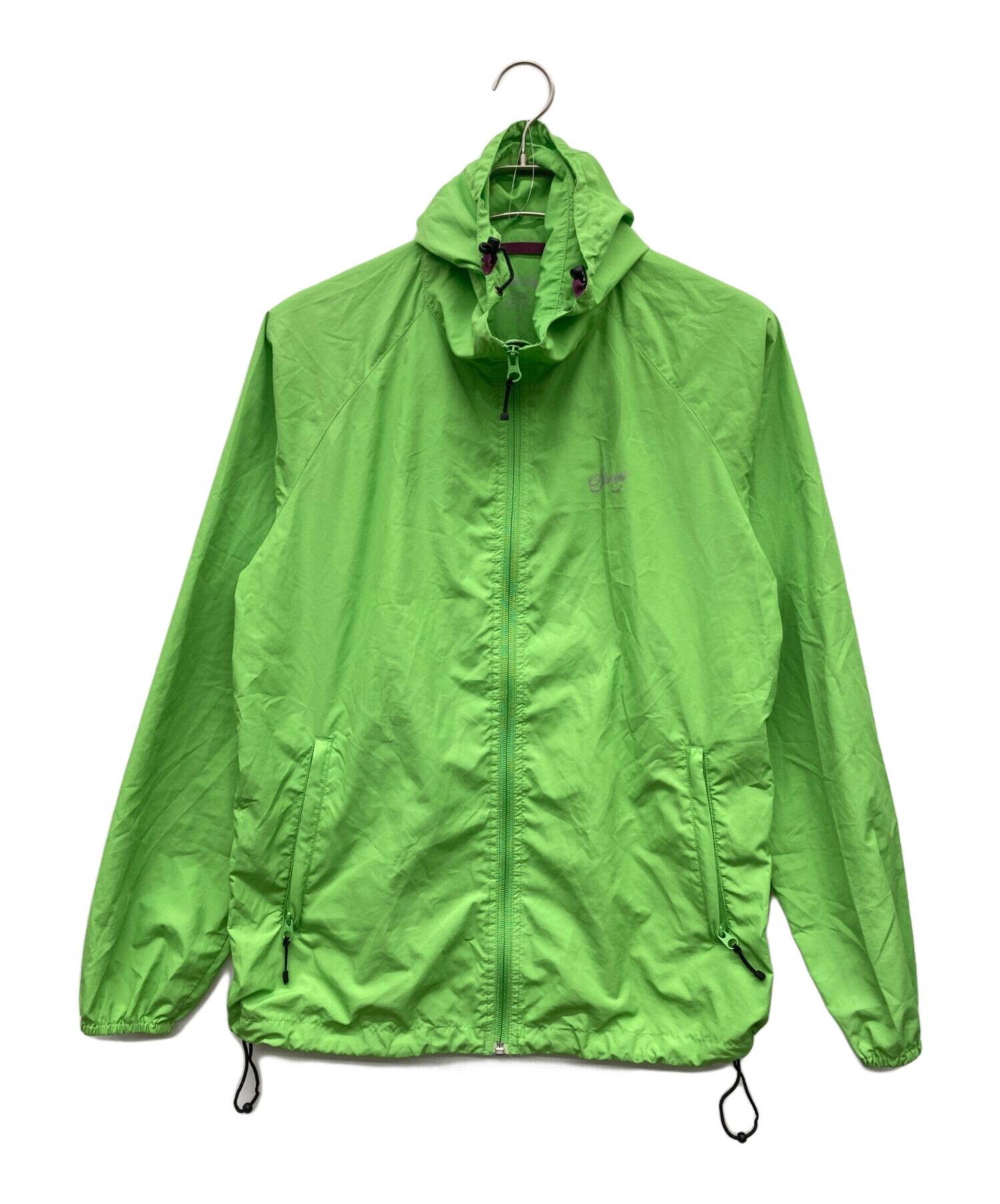 中古・古着通販】stussy (ステューシー) ナイロンジャケット グリーン