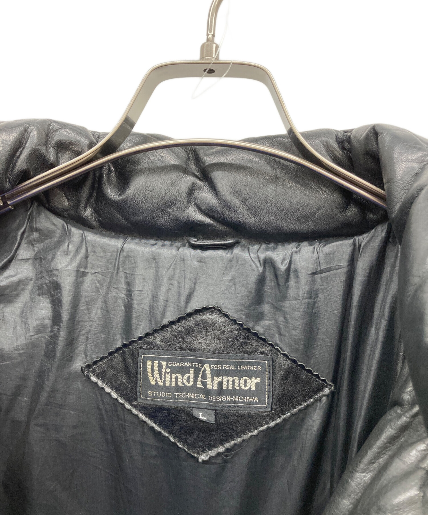 中古・古着通販】Wind Armor (ウィンドアーマー) レザーダウン