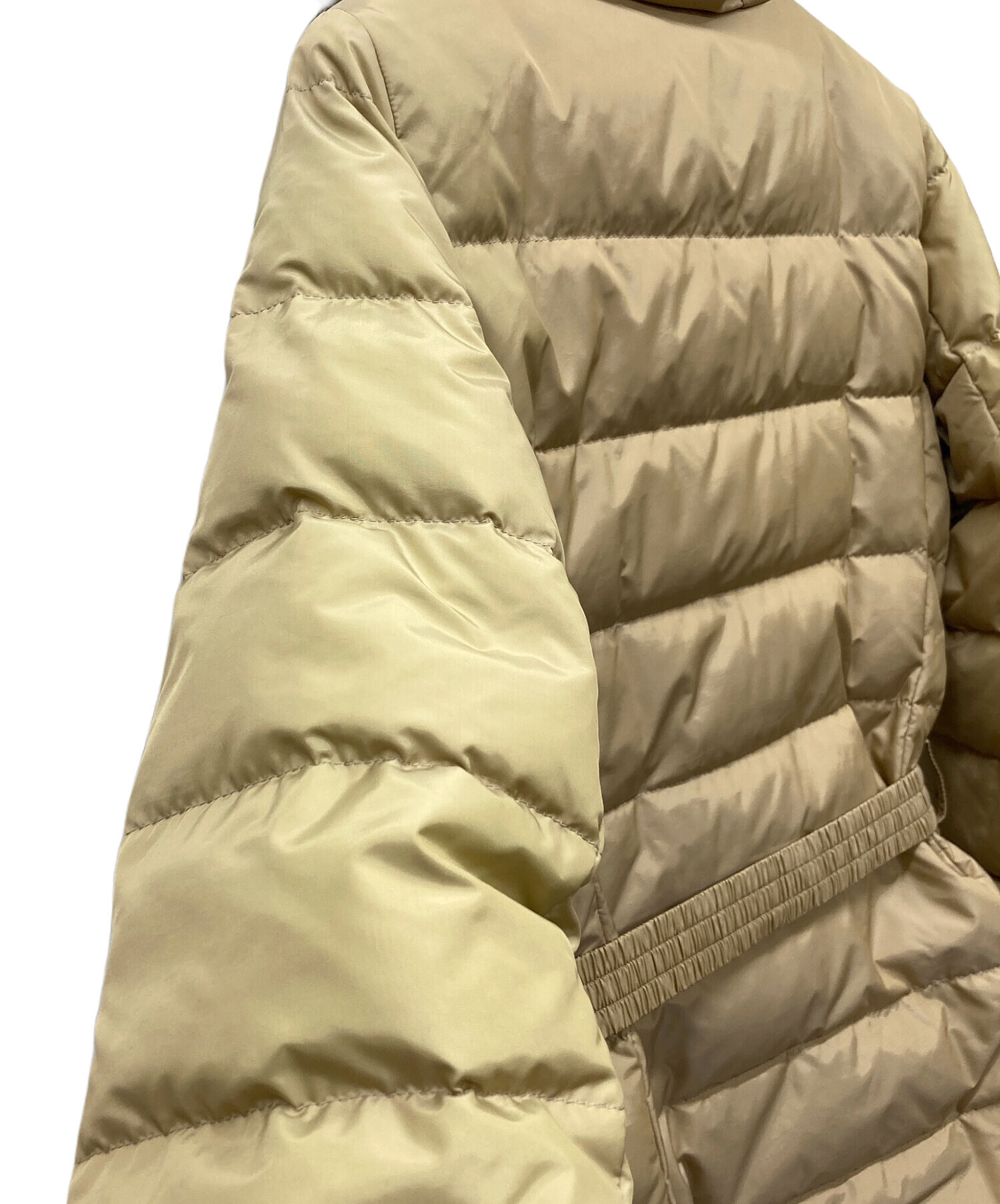 中古・古着通販】COACH (コーチ) ベルト付きダウンコート ベージュ