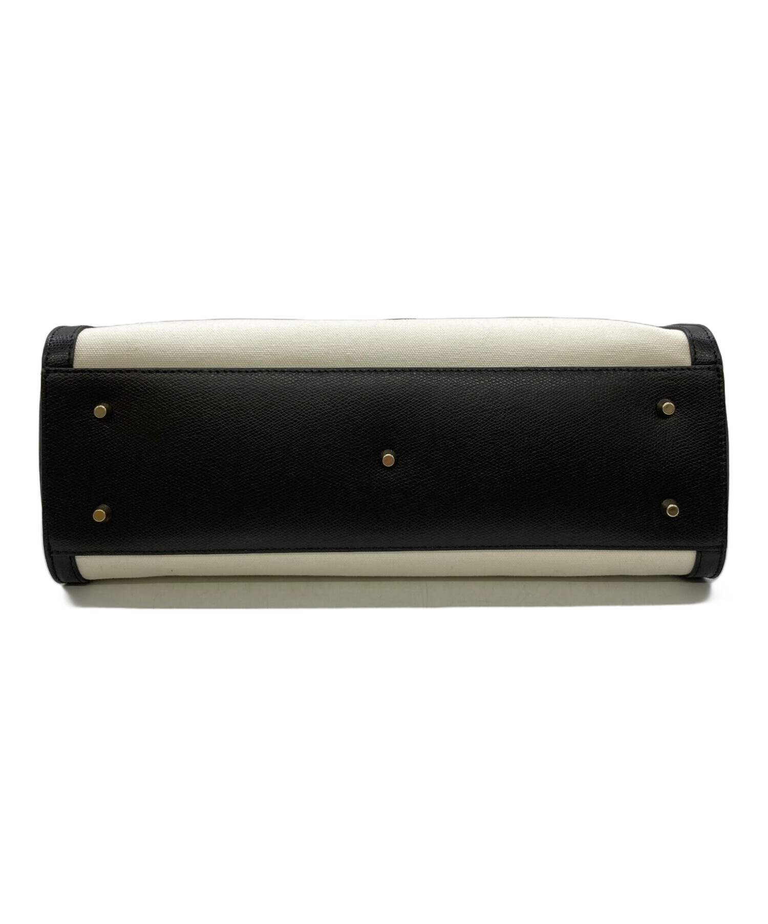 中古・古着通販】FURLA (フルラ) ツートーントートバッグ ホワイト 