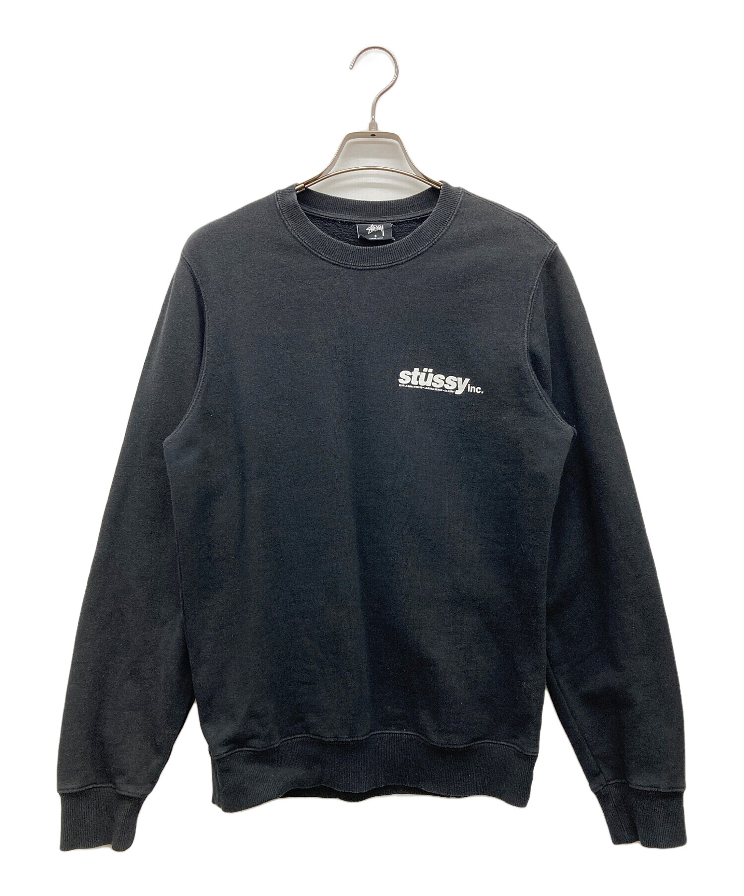 中古・古着通販】stussy (ステューシー) スウェット ブラック サイズ:S 