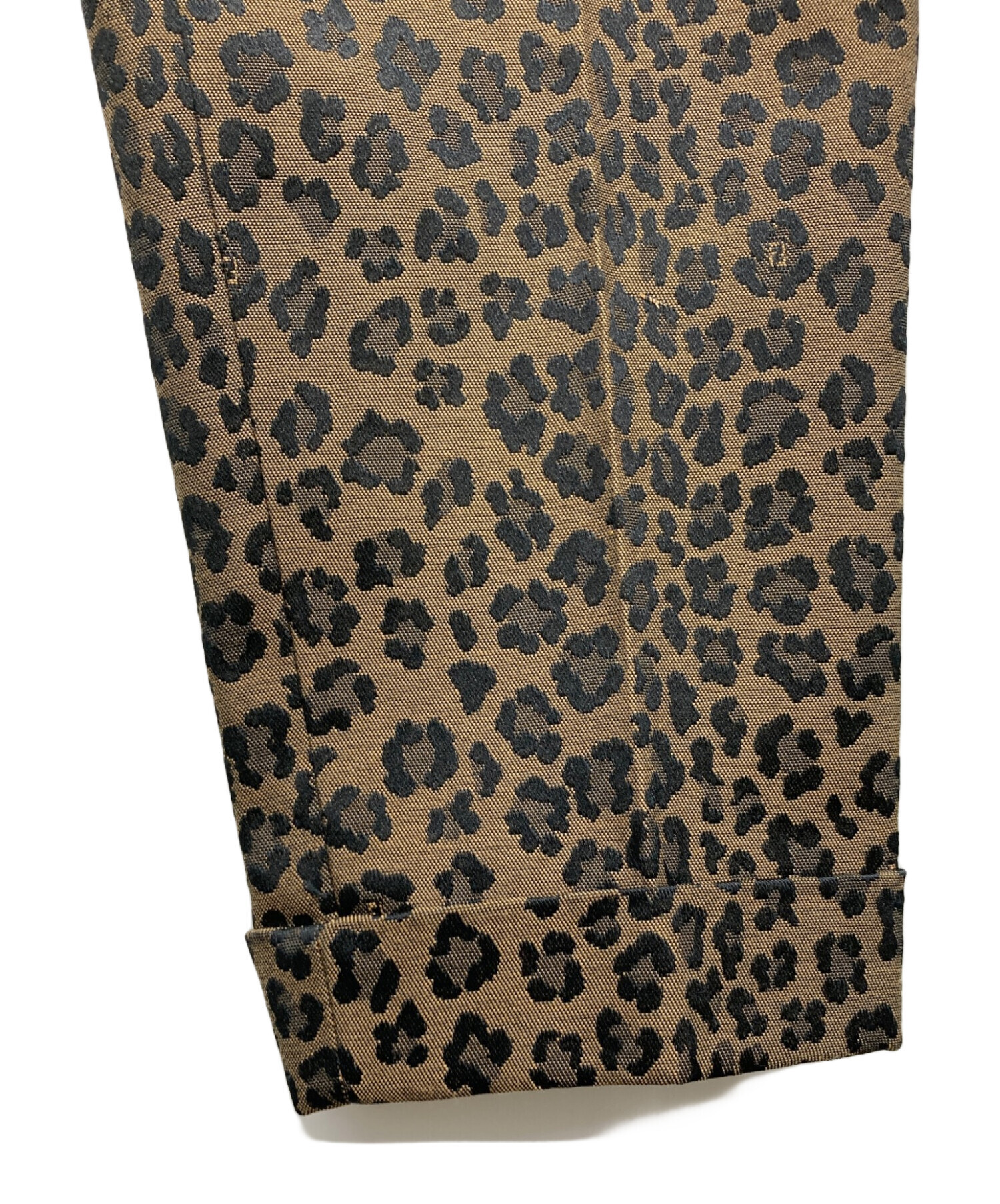 中古・古着通販】FENDI (フェンディ) パンツ ブラウン サイズ:6