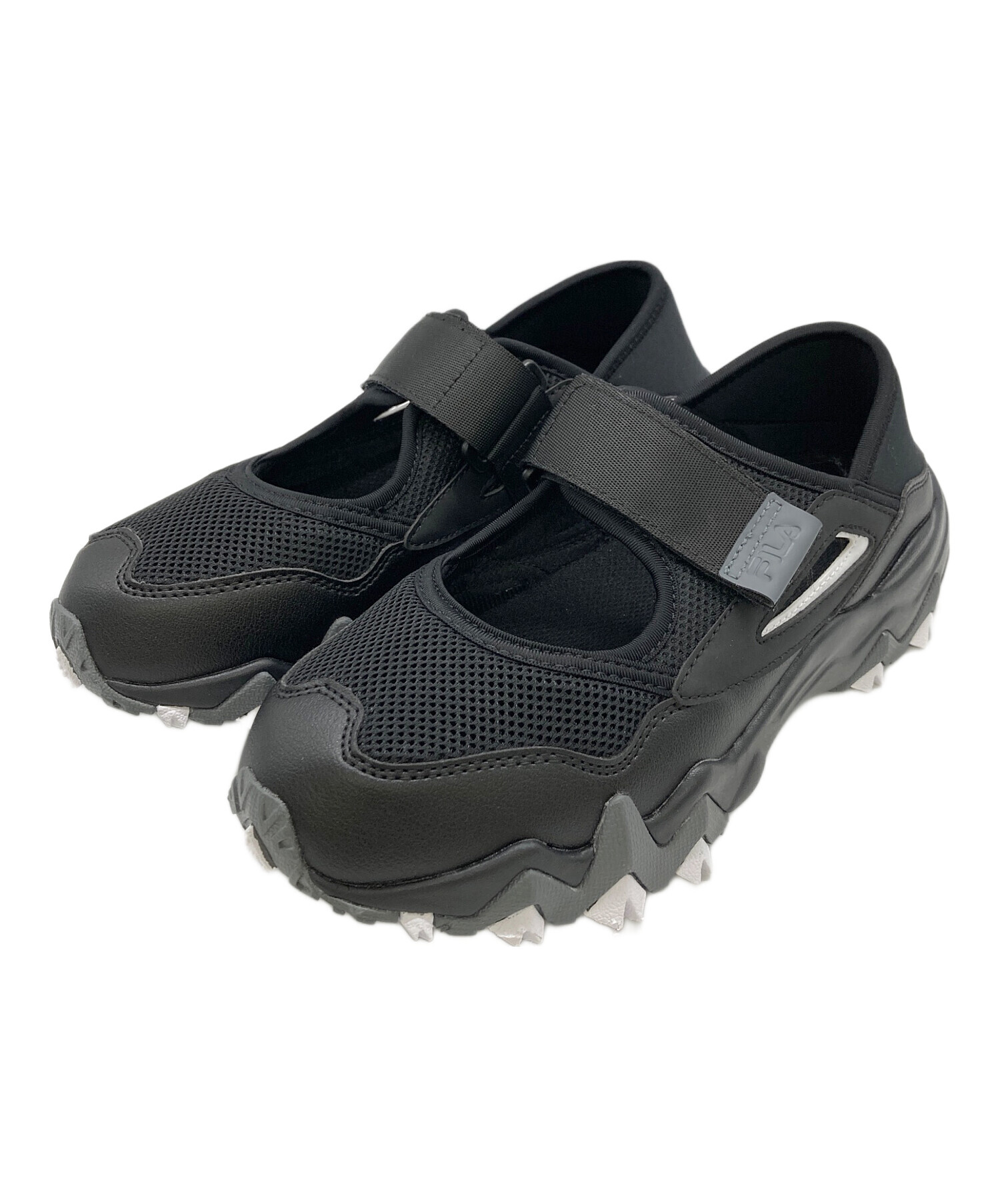 中古・古着通販】FILA (フィラ) ローカットスニーカー ブラック サイズ