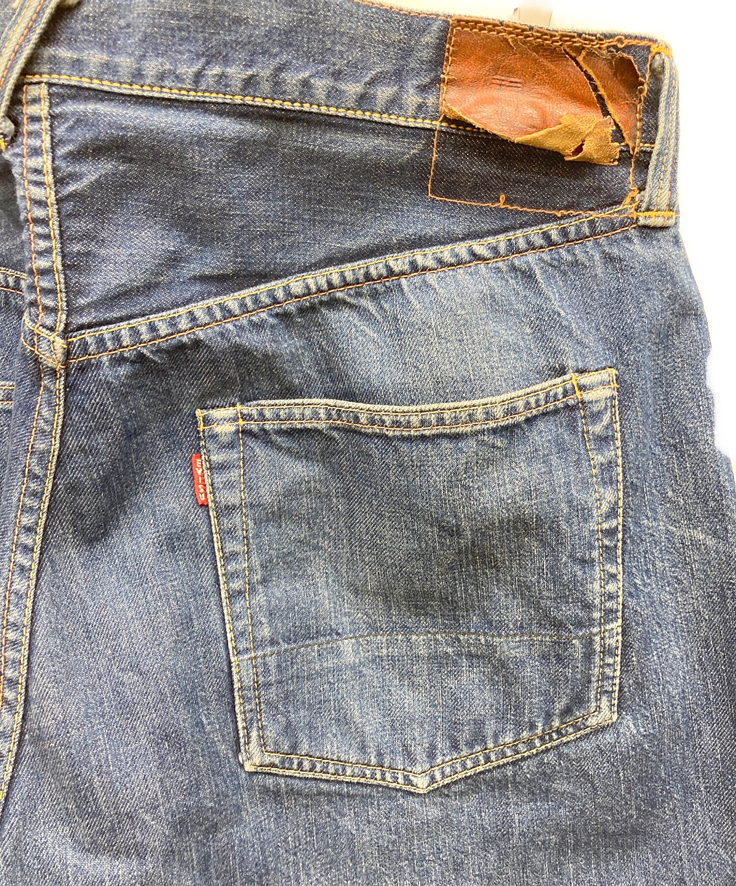 中古・古着通販】EVISU (エヴィス) デニムパンツ インディゴ サイズ:38