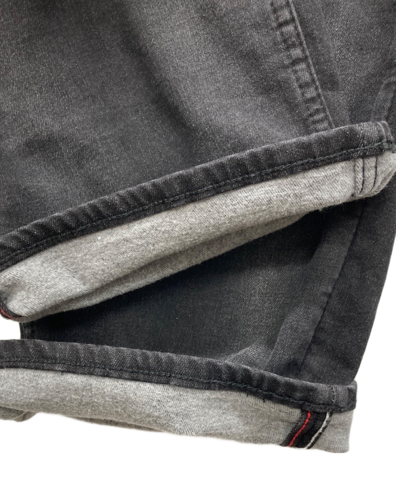 EVISU エヴィス 1930 グラフィティーメッセージ ブラックジーンズ 34