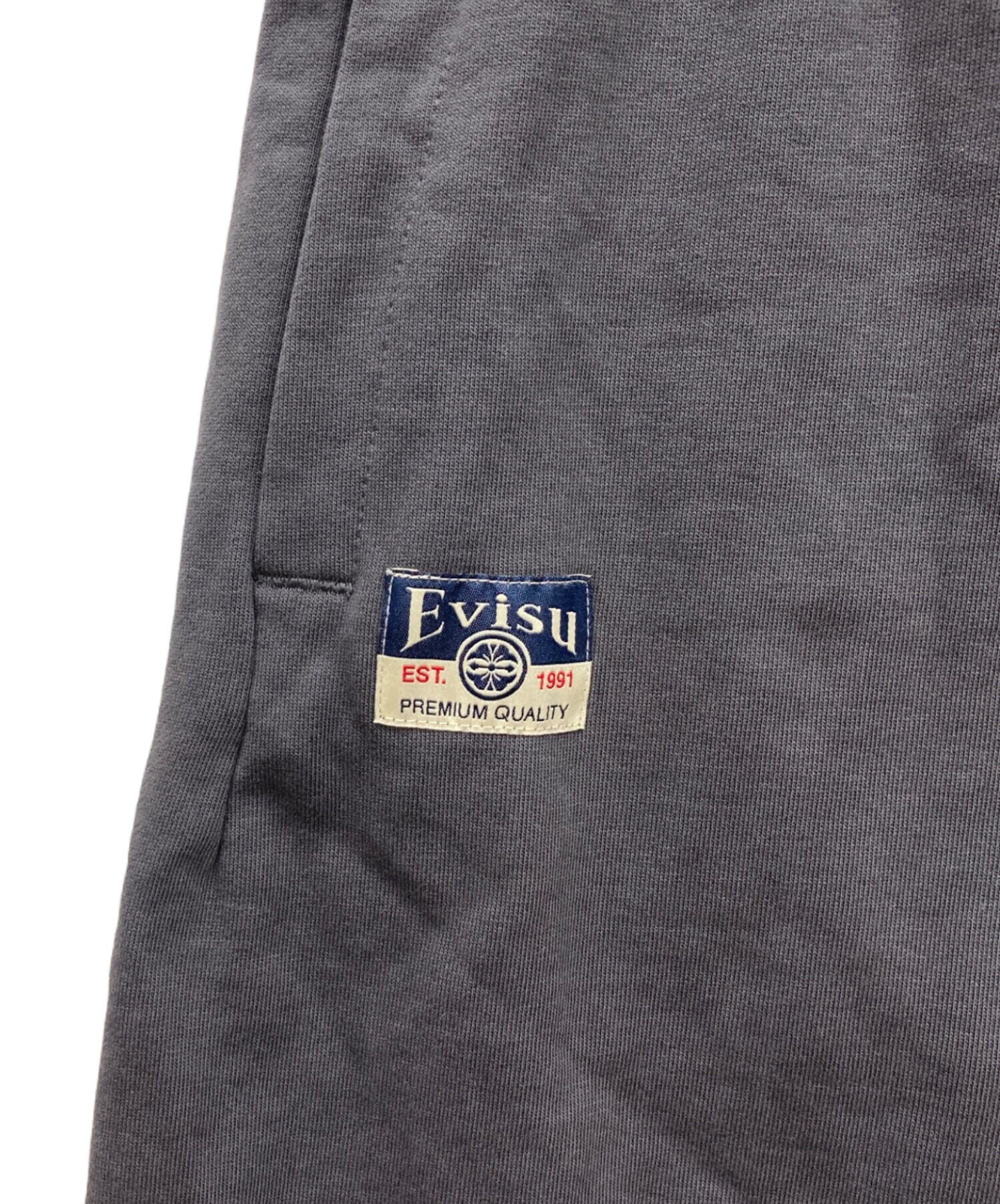 中古・古着通販】EVISU (エヴィス) ハーフパンツ ブラック サイズ:XL