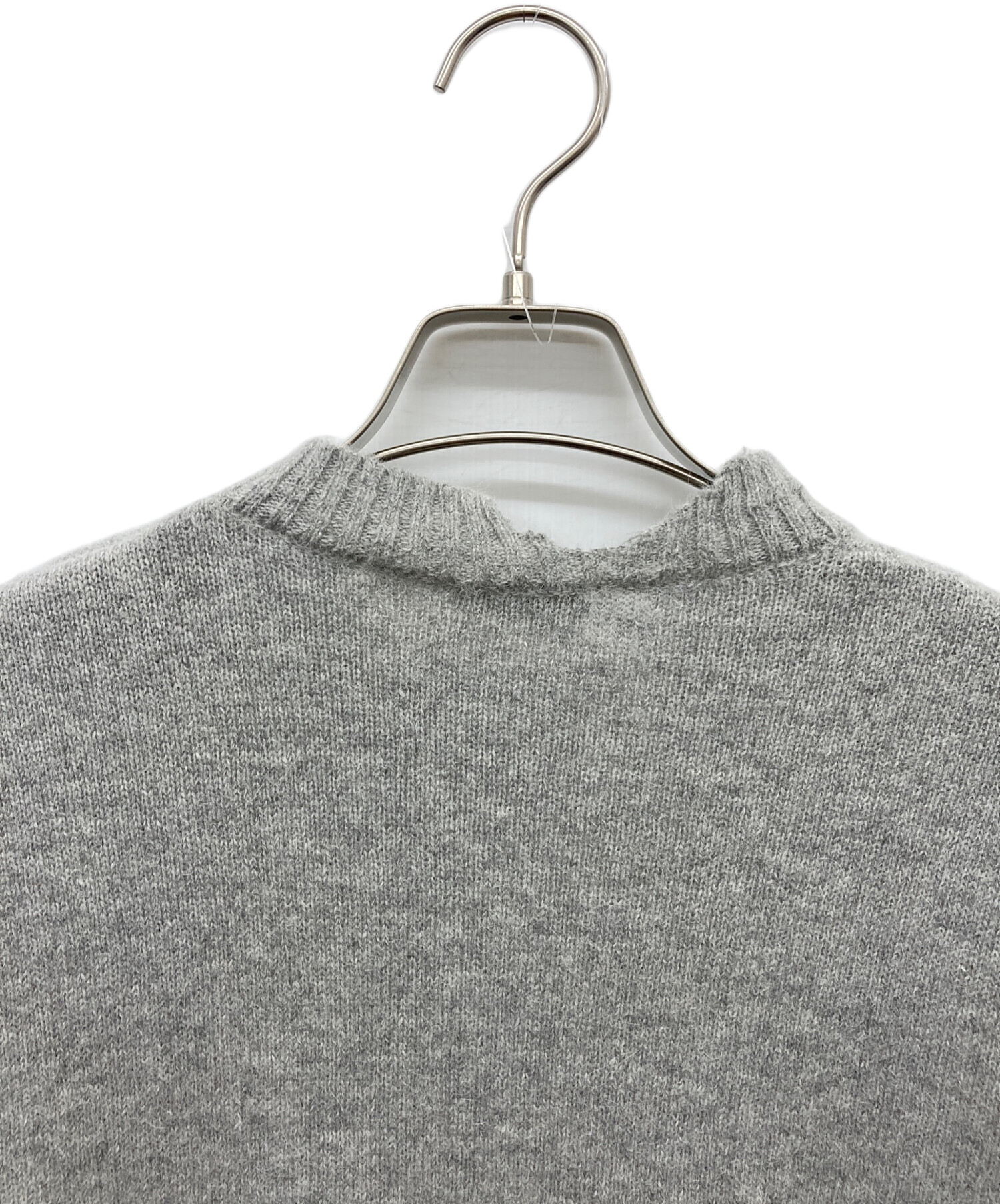 中古・古着通販】DIESEL (ディーゼル) ダメージニット. グレー サイズ