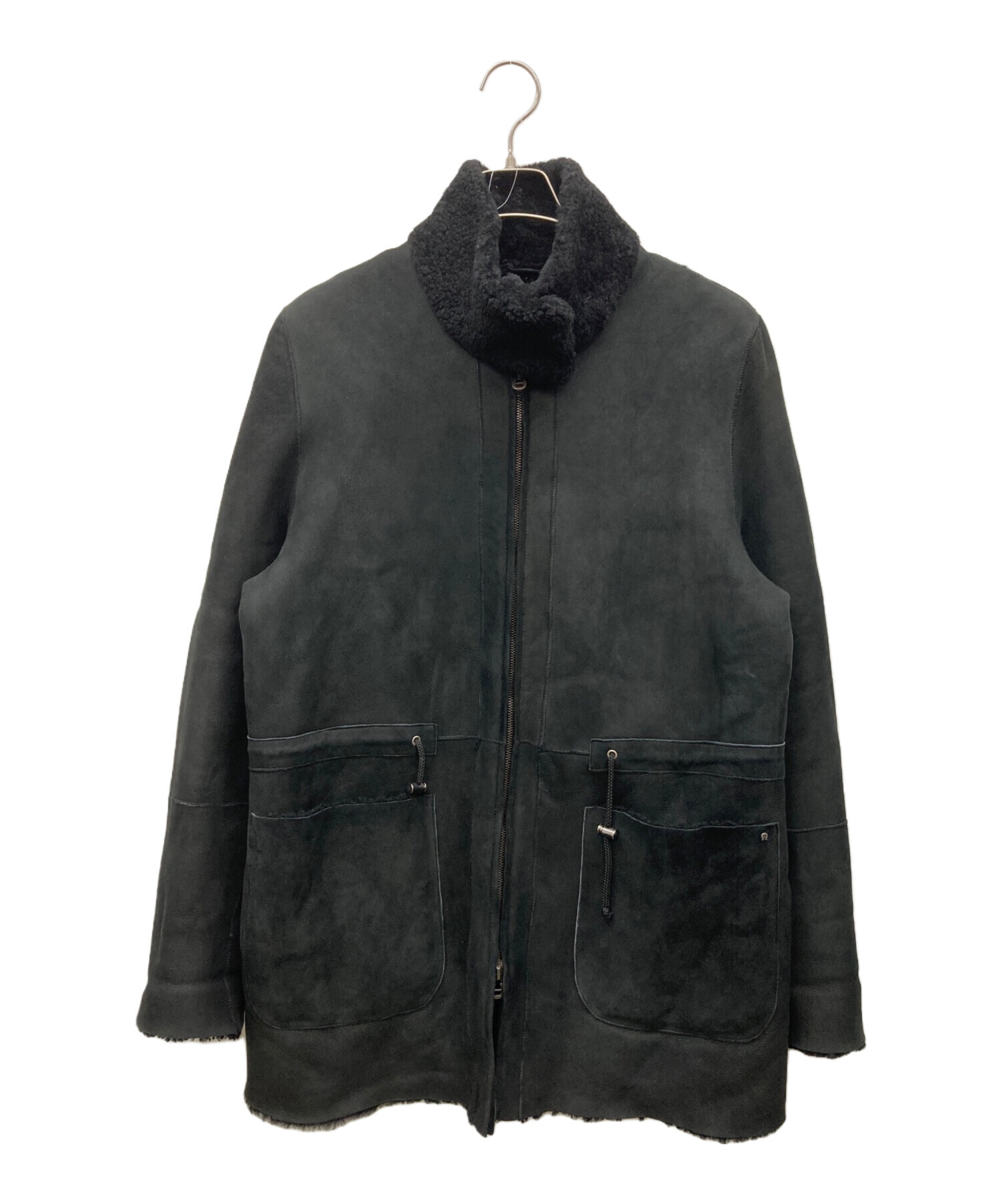 中古・古着通販】AIGNER (アイグナー) ECHTES LEDER ムートン 