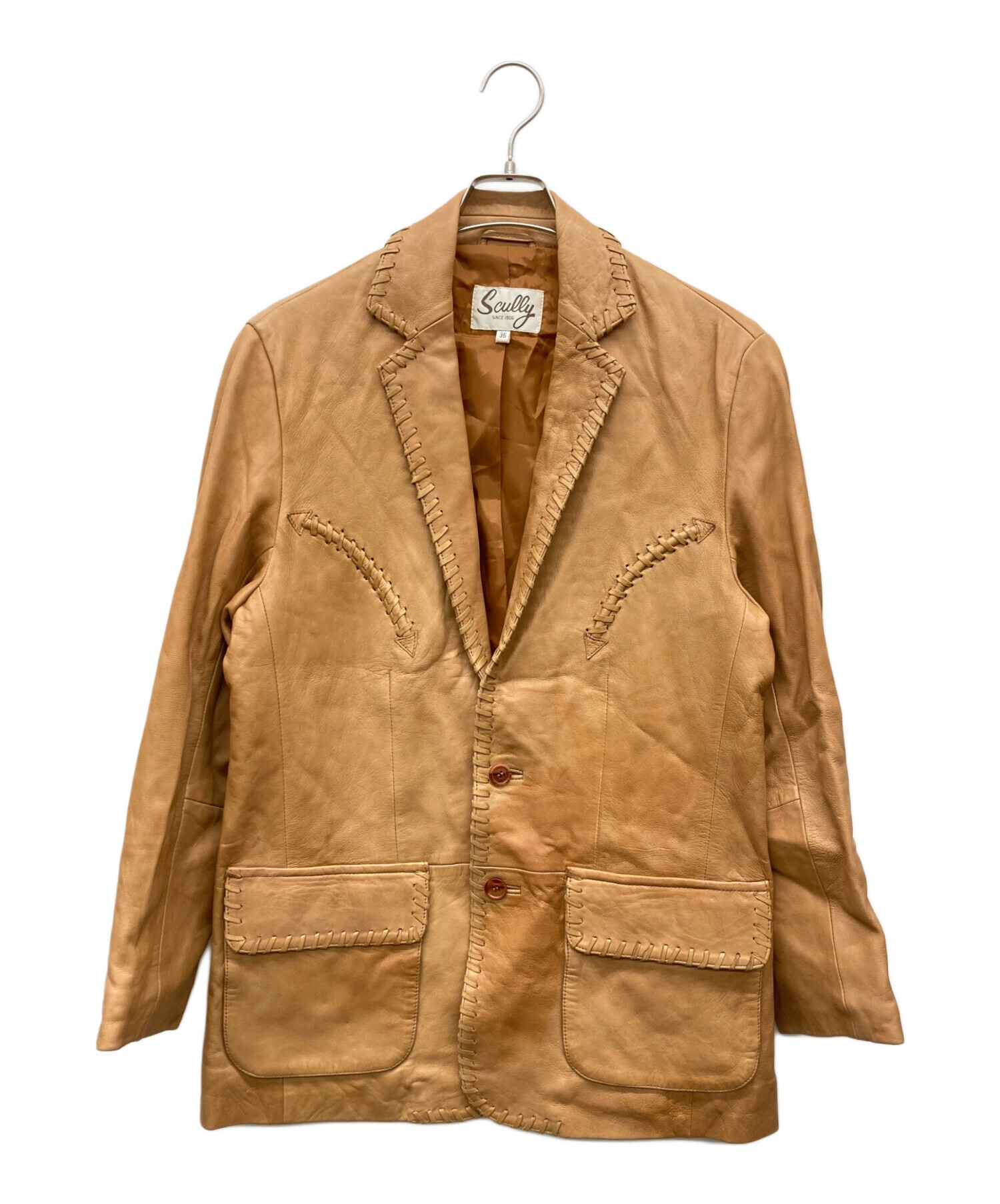 中古・古着通販】SCULLY (スカリー) ウエスタンレザージャケット