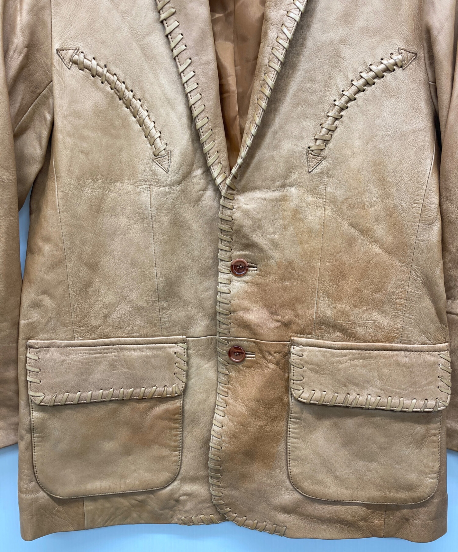 中古・古着通販】SCULLY (スカリー) ウエスタンレザージャケット